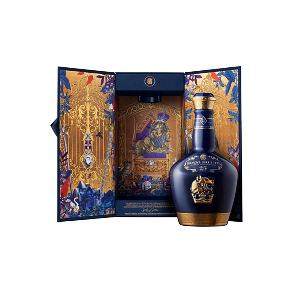 Chivas Royal Salute 25 Years 0,7 Liter 40%vol. Chivas Royal Salute 25 Years 0,7 Liter 40%vol.