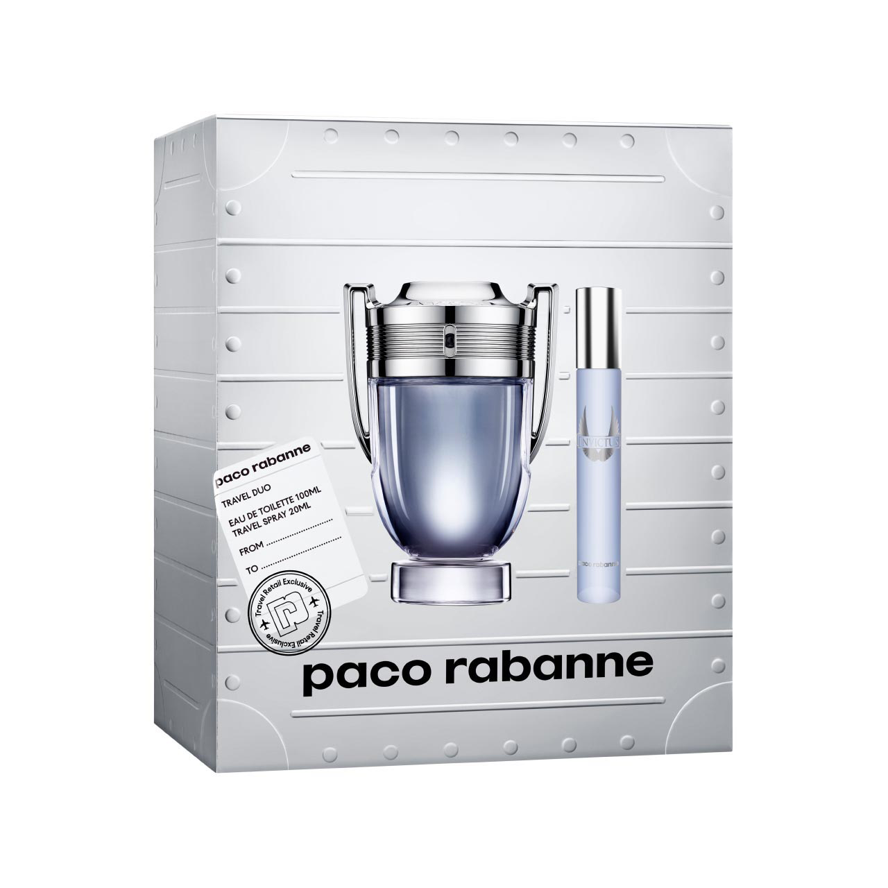 Paco Rabanne Invictus Set Eau de Toilette 100ml + 20ml