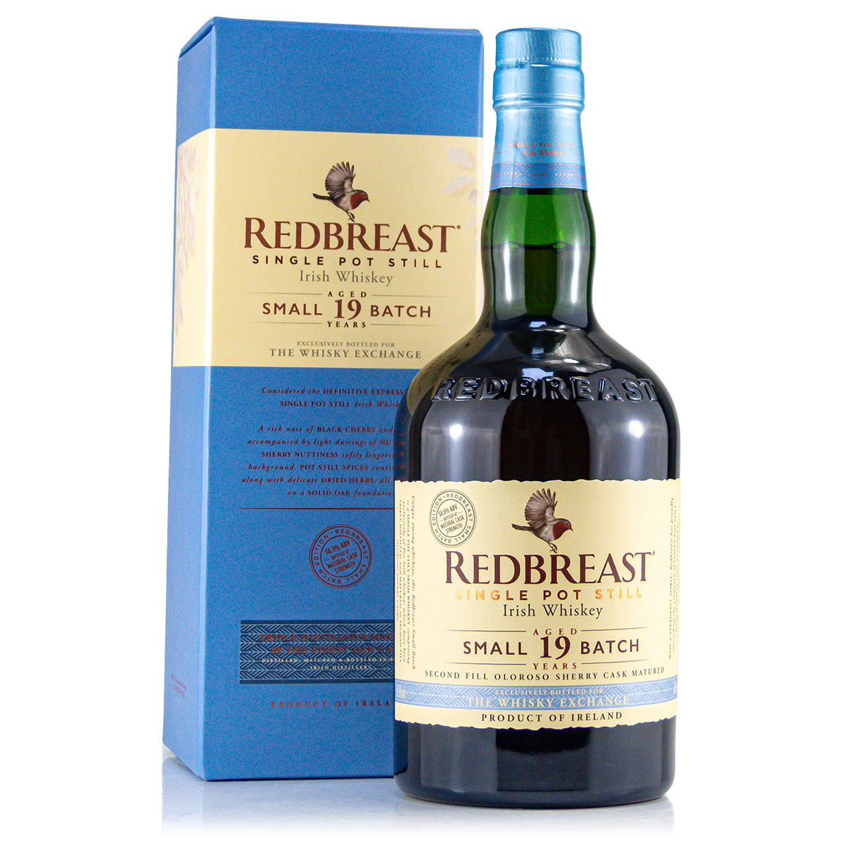 Redbreast 19 Years Small batch Sherry Cask 58,9%vol. 0,7 Liter