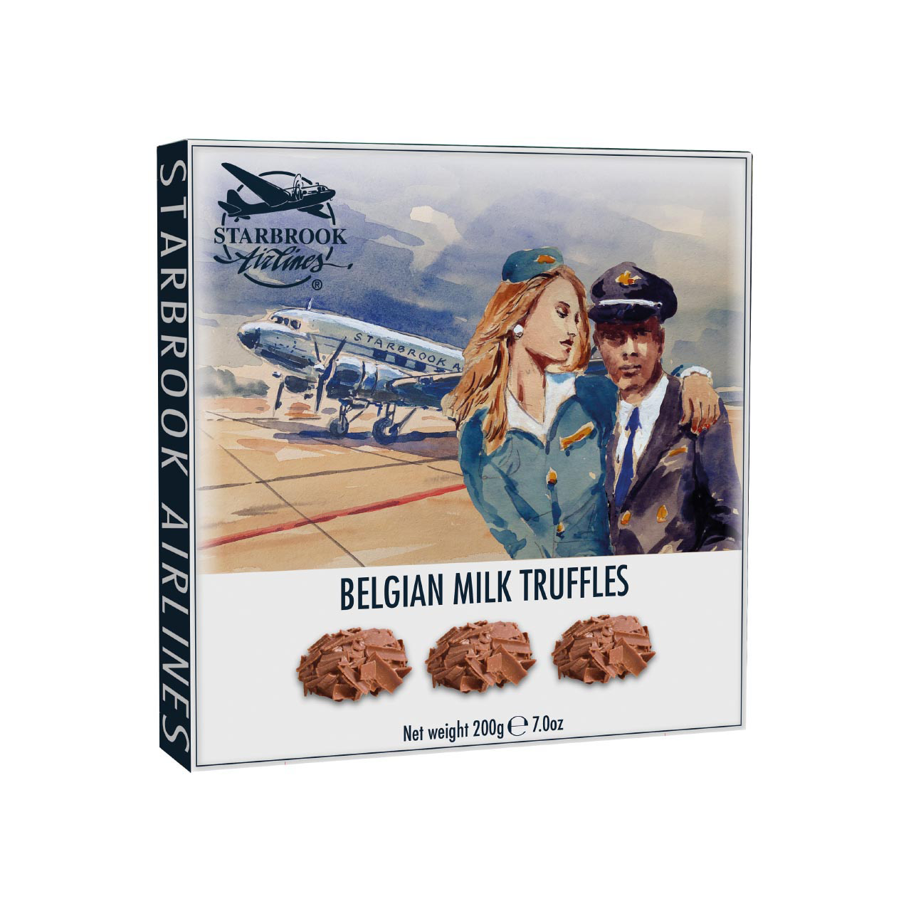 Starbrook Fleet Belgian Milk Truffles 200g Starbrook Fleet Belgian Milk Truffles 200g