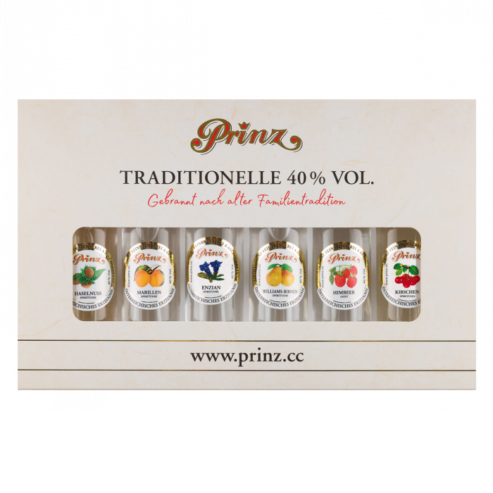 Prinz Die kleinen Traditionellen 6er 40%vol. 0.32Liter Prinz Die kleinen Traditionellen 6er 40%vol. 0.32Liter