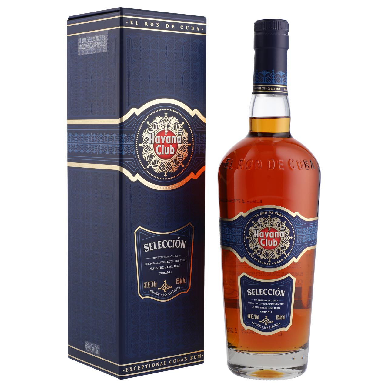 Havana Club Selección de Maestros 0,7 Liter 45%vol. Havana Club Selección de Maestros 0,7 Liter 45%vol.