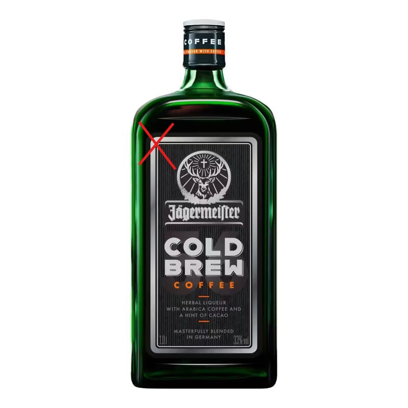Special item: Jägermeister Cold Brew Coffee 1 Liter 33%vol.