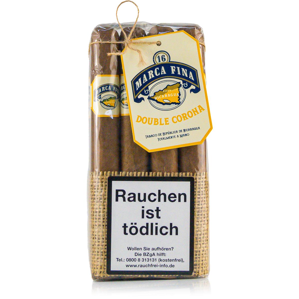 Marca Fina Nicaragua Double Corona 16er Marca Fina Nicaragua Double Corona 16er