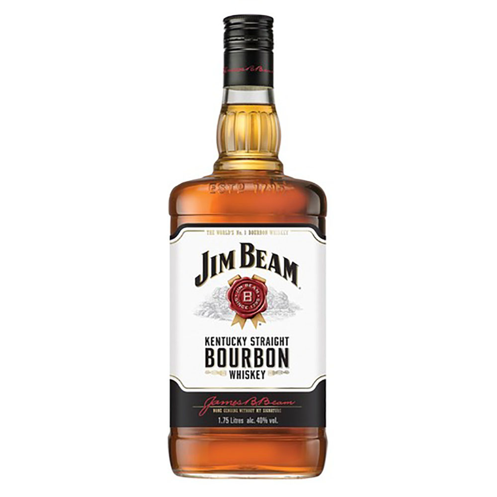 Jim Beam 1.75 liter bottle 40% vol. Jim Beam 1.75 liter bottle 40% vol.