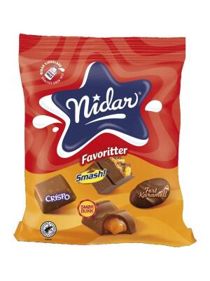 Nidar Favoritter Schokolade mit versch. Füllungen 200g