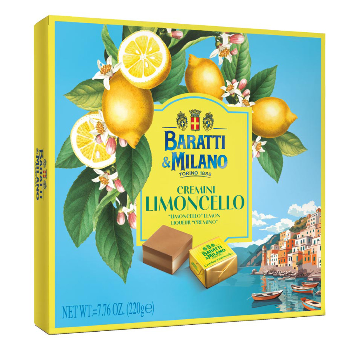 Baratti & Milano Cremino Limoncello Box 220g