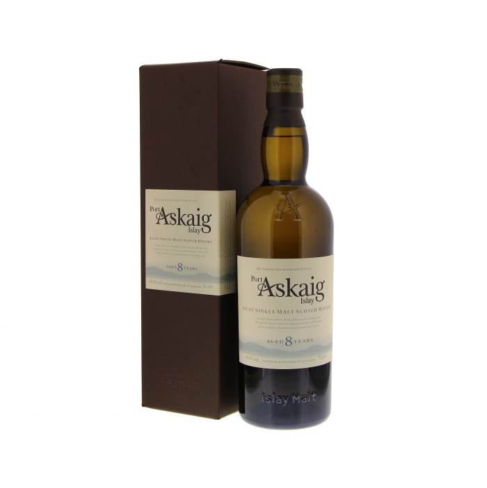 Port Askaig 8 years old 0.7 liters 45.8% vol. Port Askaig 8 years old 0.7 liters 45.8% vol.