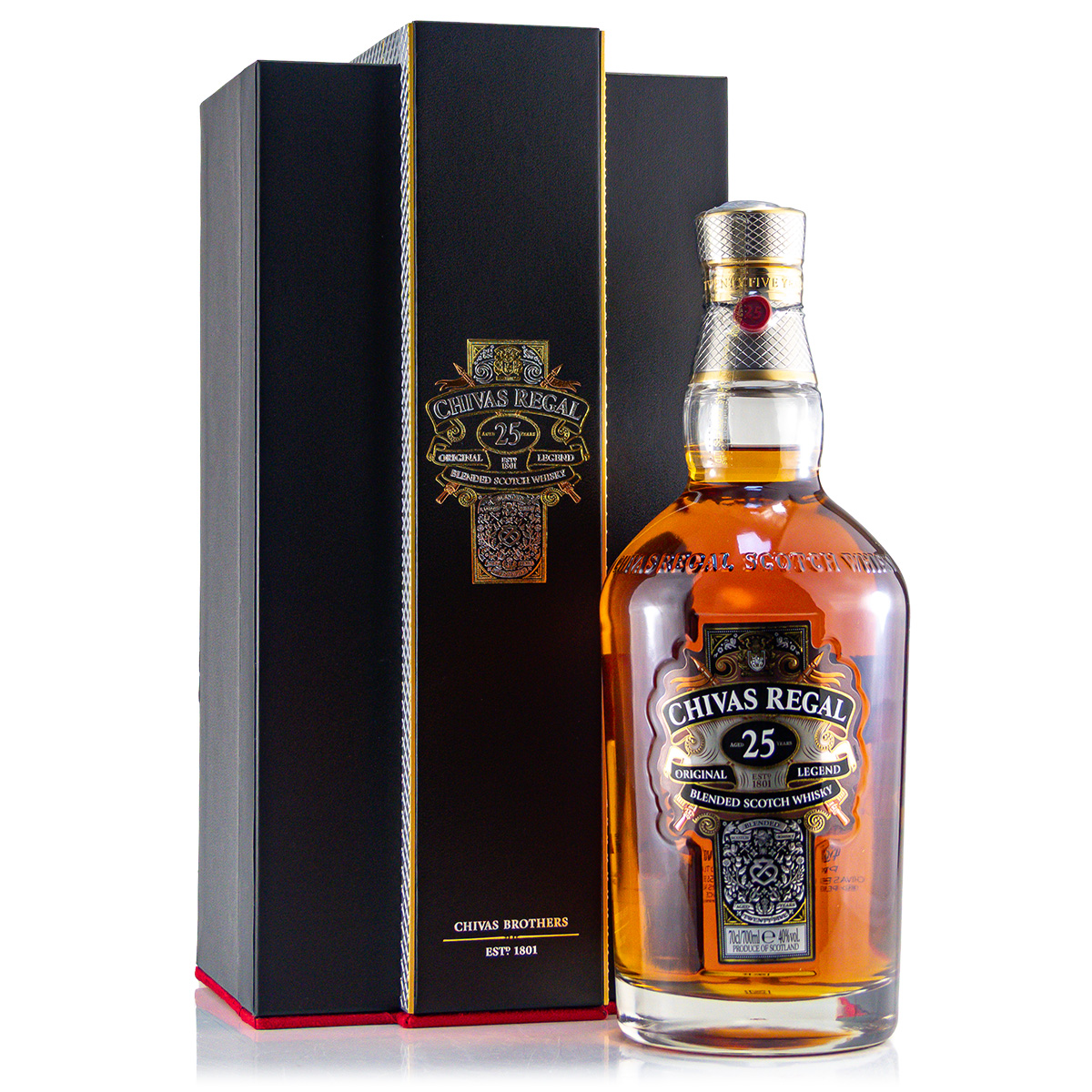 Chivas Royal Salute 25 Years 0,7 Liter 40%vol.