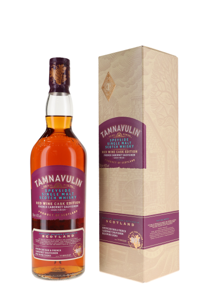 Tamnavulin Red Wine Cask French Cabernet Sauvignonl 40% 0,7 Liter