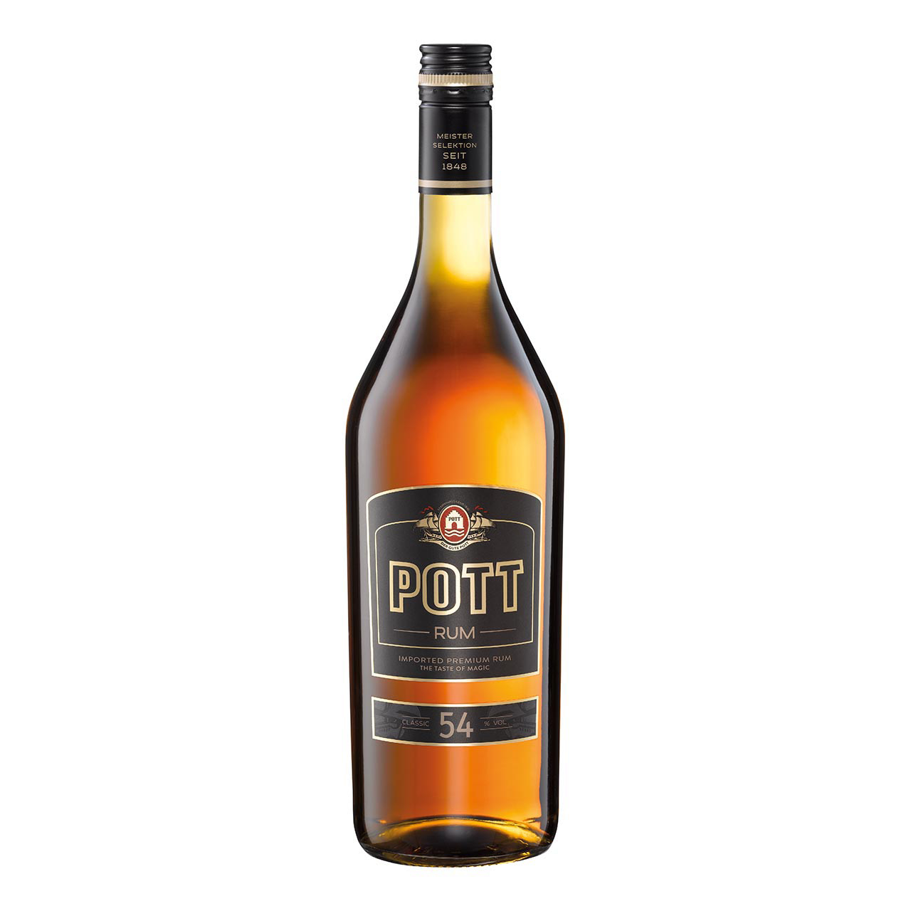 Pott 54 Rum 1 Liter 54%vol. Pott 54 Rum 1 Liter 54%vol.
