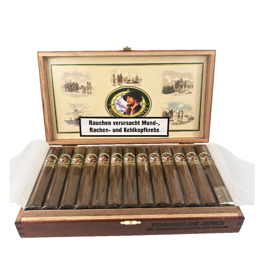Rodrigo de Jerez Honduras Robusto (Green) 25er