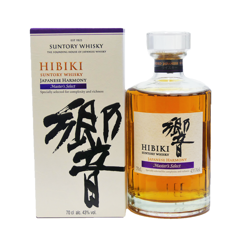 Hibiki Suntory Japanese  Masters Select 43%vol. 0,7 Liter