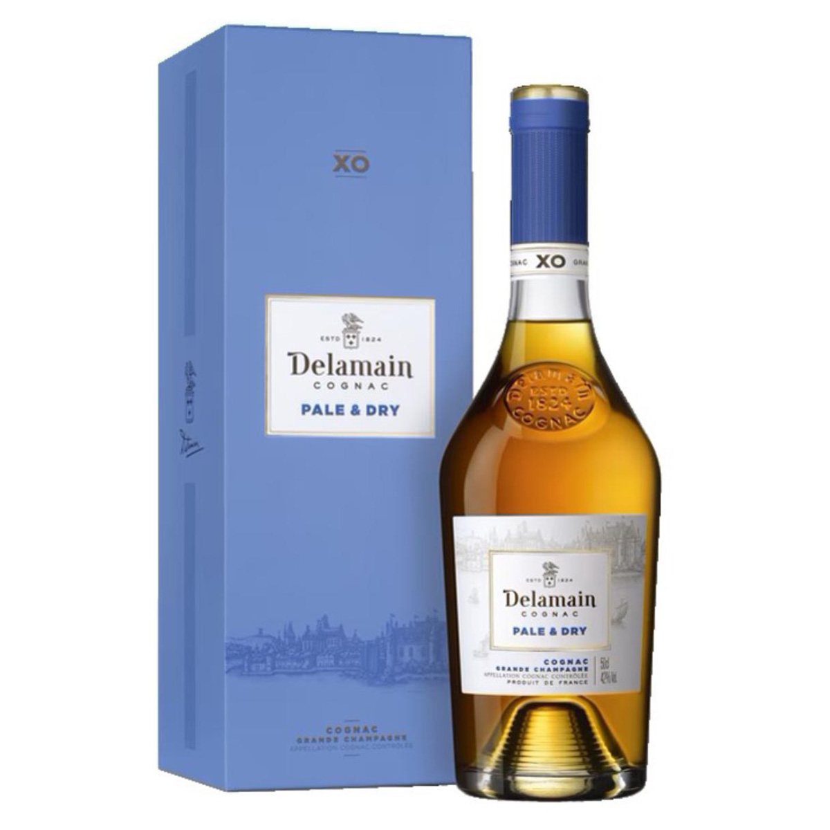 Delamain Pale & Dry X.O. Cognac 42%vol. 0.5 Liter