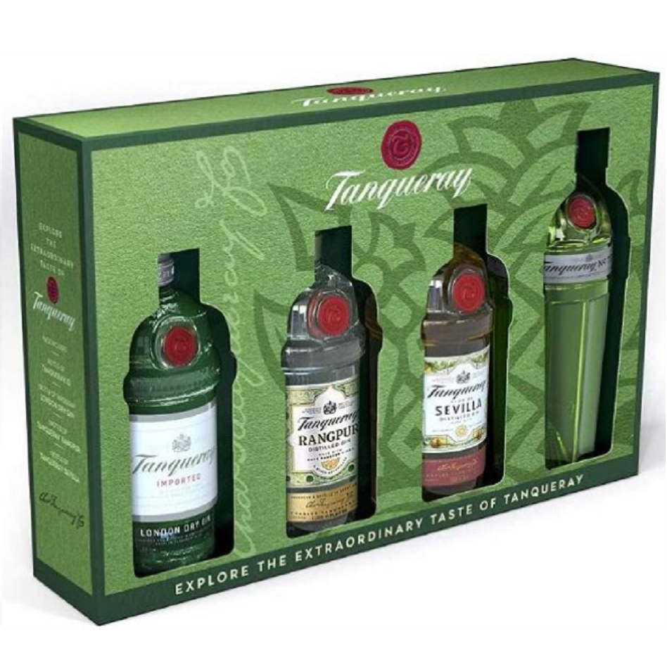 Tanqueray Exploration Pack 4x 0,05Liter 43,25%vol. Tanqueray Exploration Pack 4x 0,05Liter 43,25%vol.