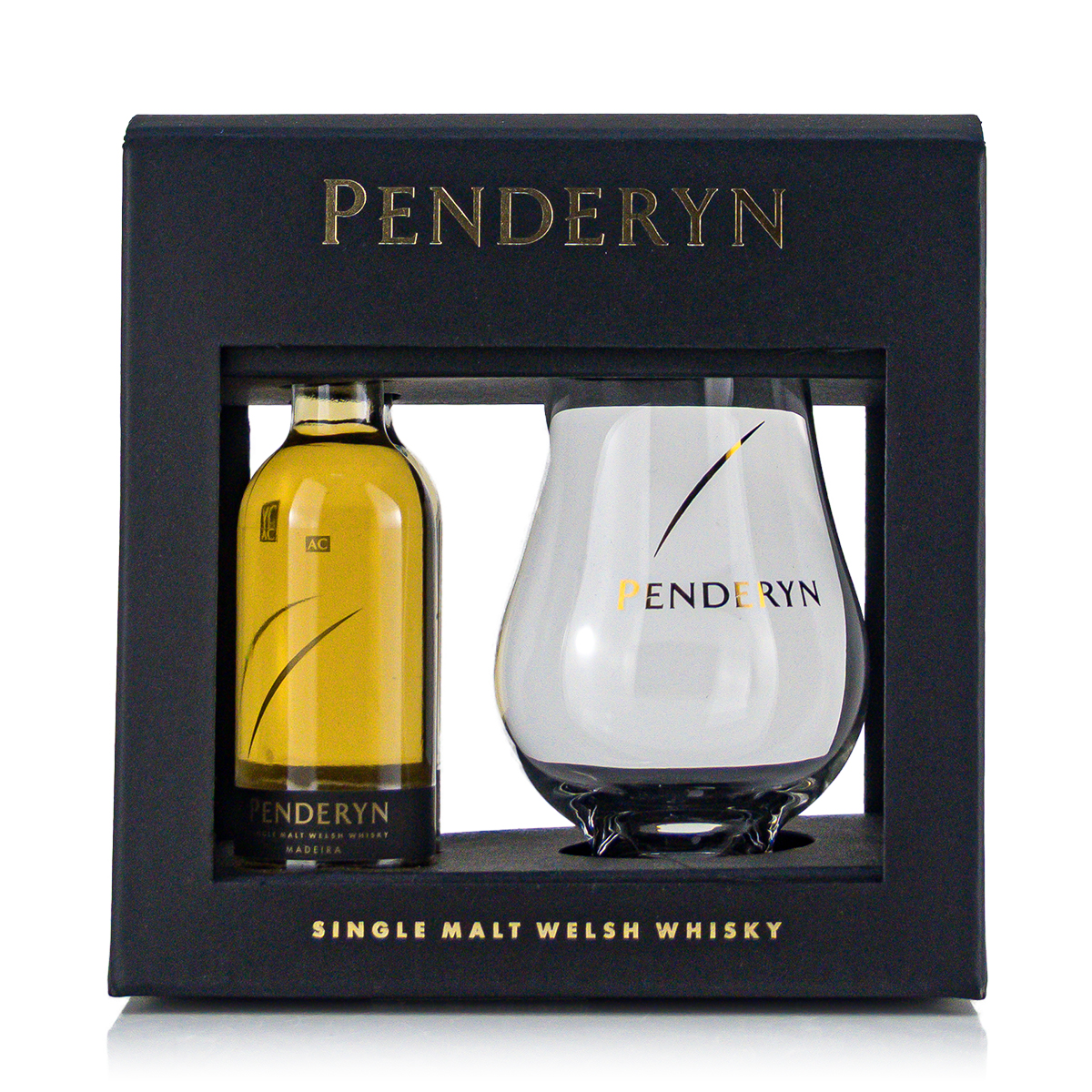Penderyn Madeira Nosing Glass Pack + 2x0,05 Liter 46%vol.