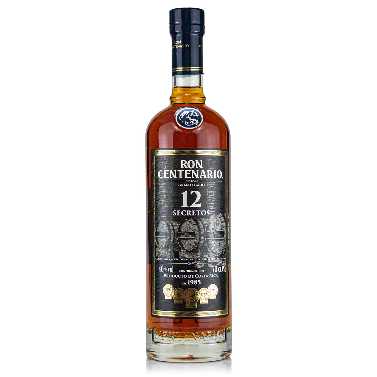 Ron Centenario Gran Legado 12 Years 0,7 Liter 40%vol.