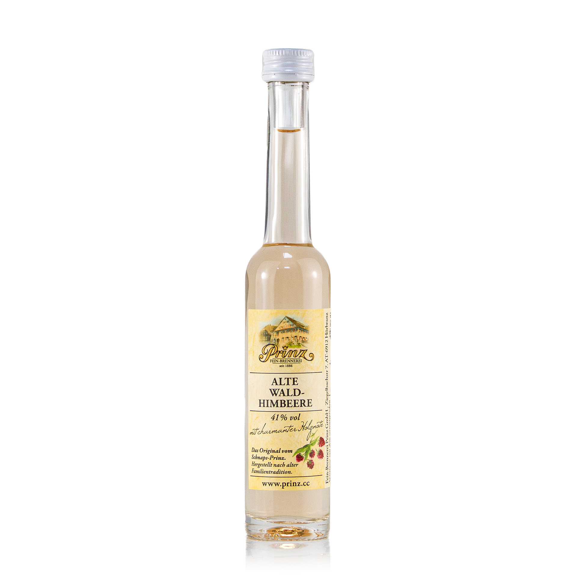 Prinz Alte Wald-Himbeere 41%vol. 0,04 Liter Prinz Alte Wald-Himbeere 41%vol. 0,04 Liter