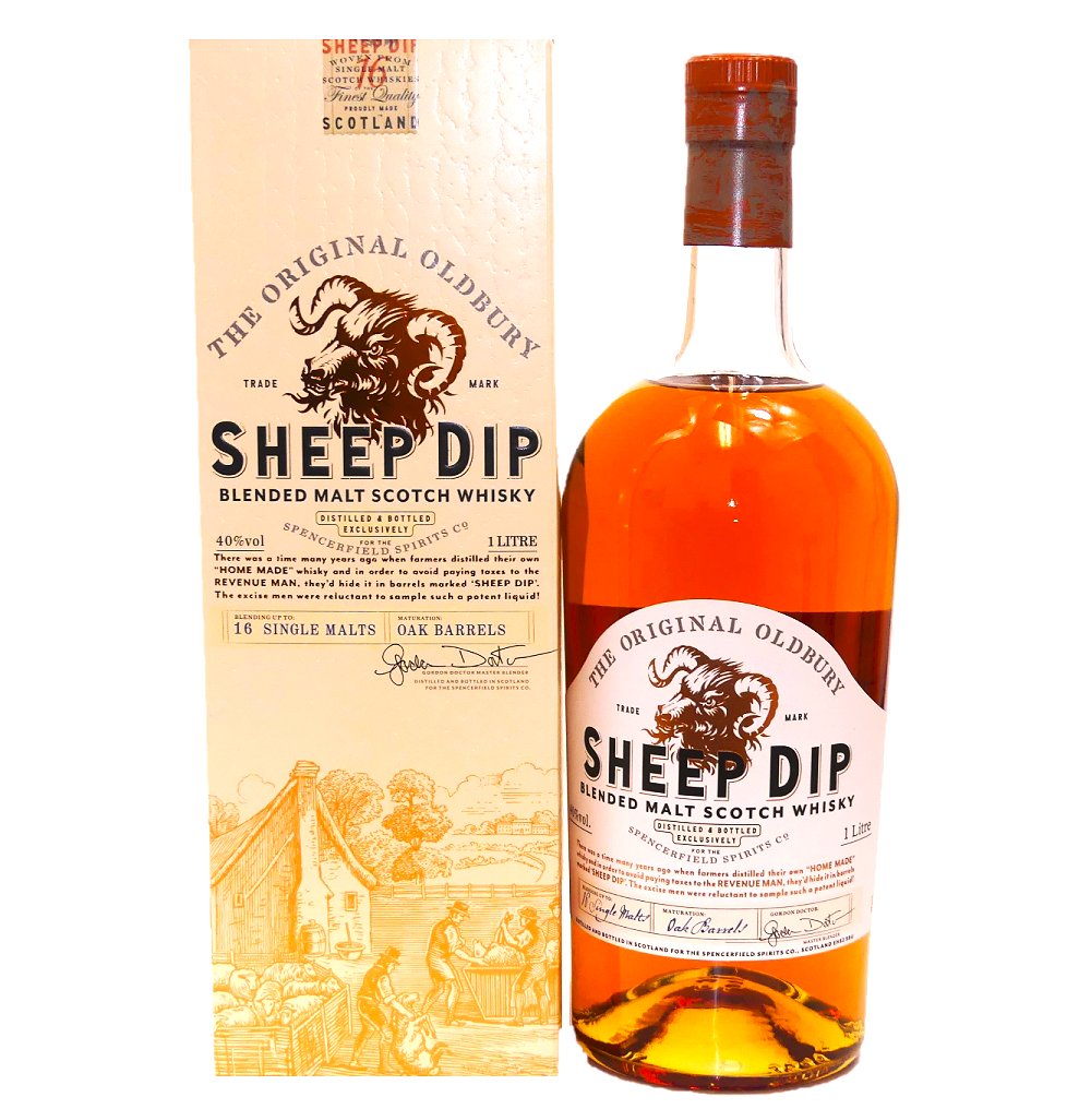 Sheep Dip Blended Malt 40%vol. 1 Liter