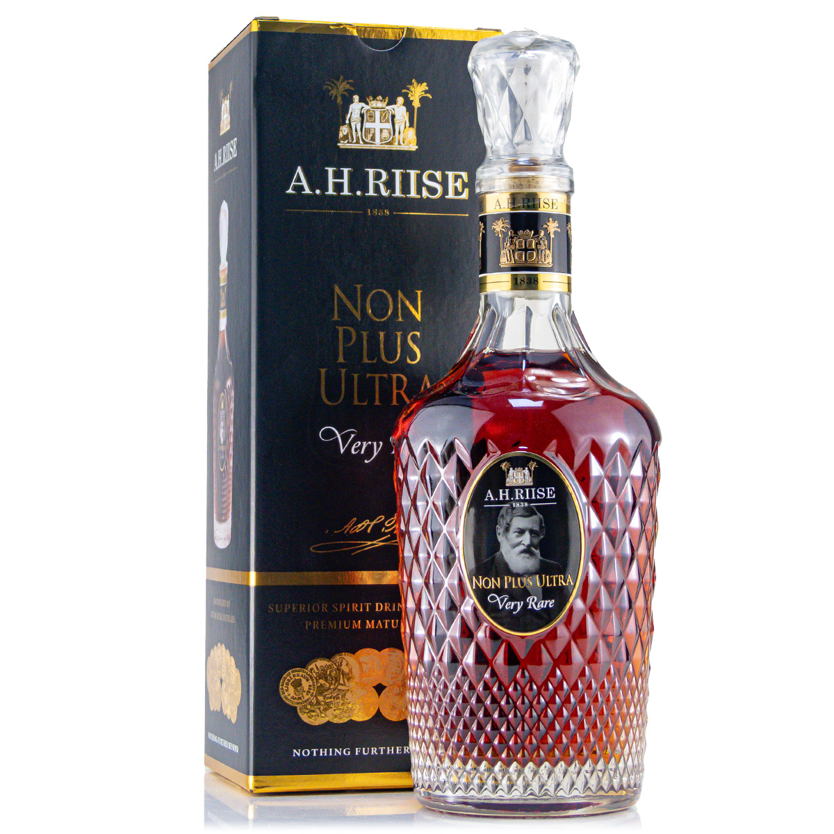 A.H.Riise Non Plus Ultra Very Rare 0,7 Liter 42%vol.