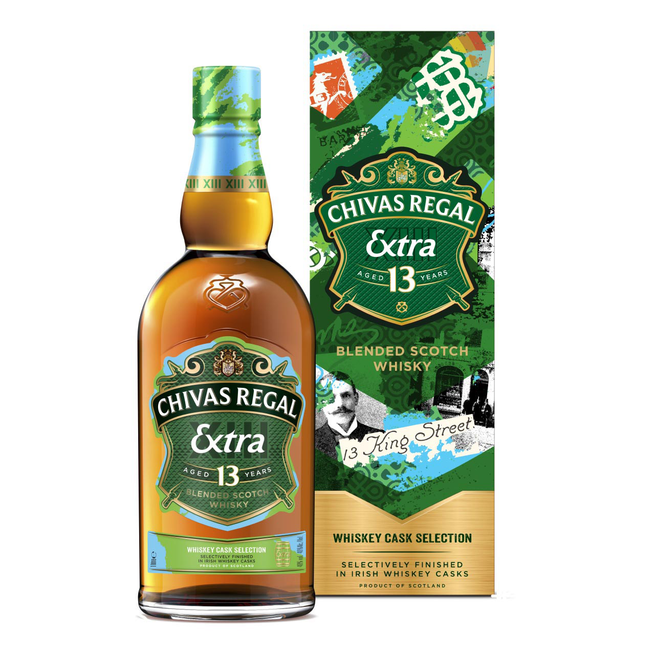 Chivas Regal Irish Cask 13 Years 40%vol. 1 Liter Chivas Regal Irish Cask 13 Years 40%vol. 1 Liter