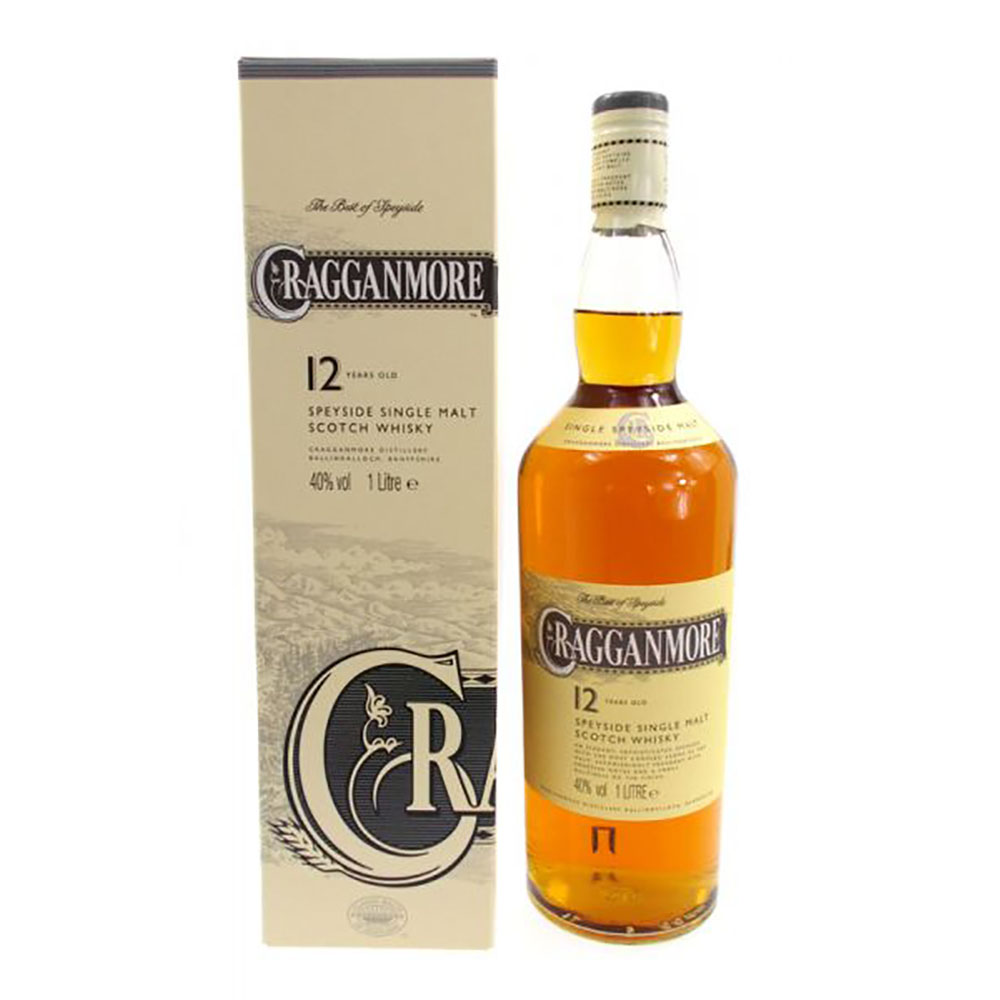 Cragganmore 12 years 1 liter 40% vol.