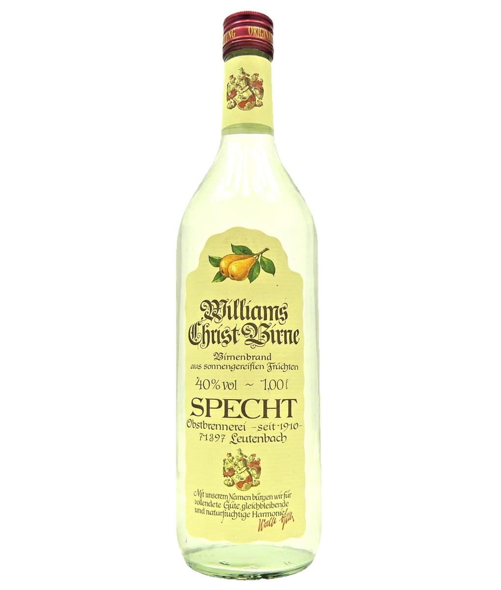 Specht Williams-Christ-Pear 40%vol. 1 Liter 