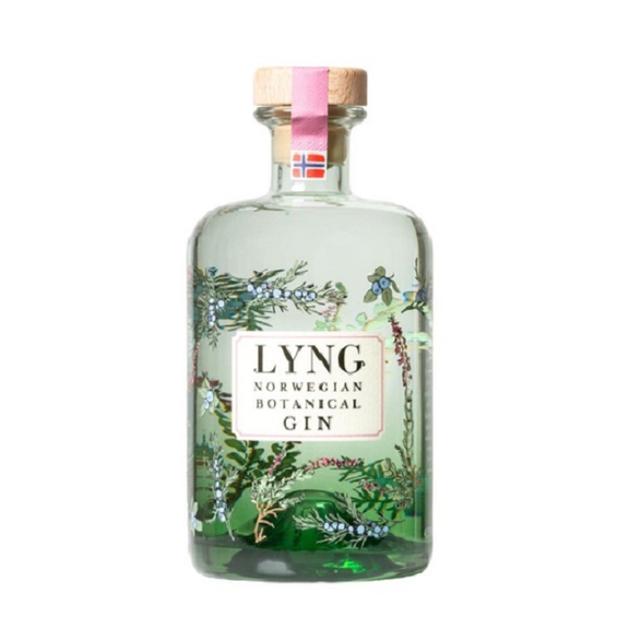 Lyng Botanical Norwegian Gin 45,9%vol. 0,5 Liter