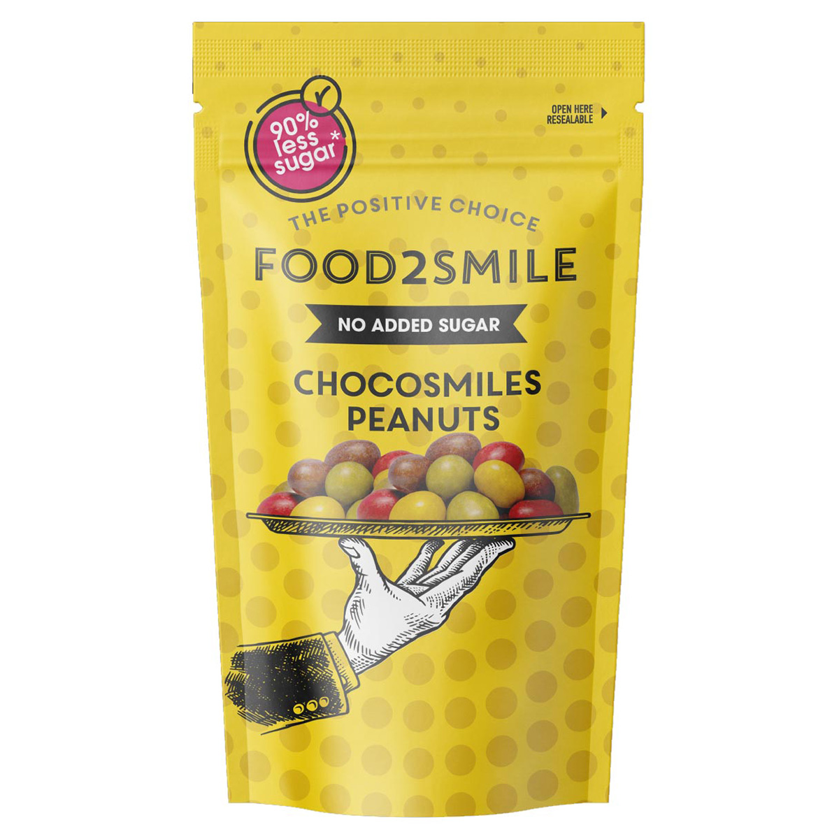 Food2Smile Peanuts in Milkchocolate 85g