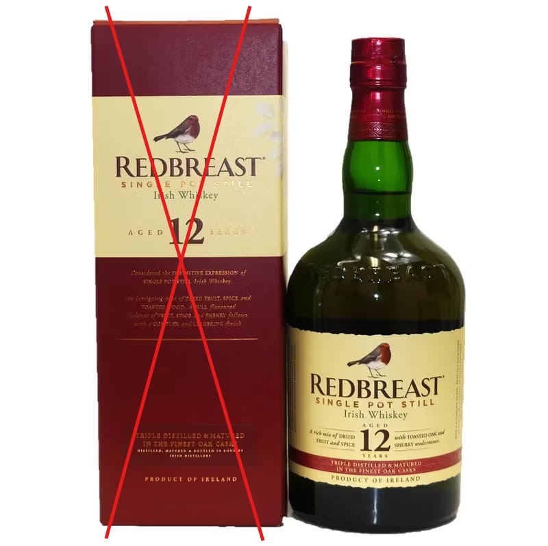 Special item: Redbreast 12 Years Pot Still 40%vol. 0,7 Liter