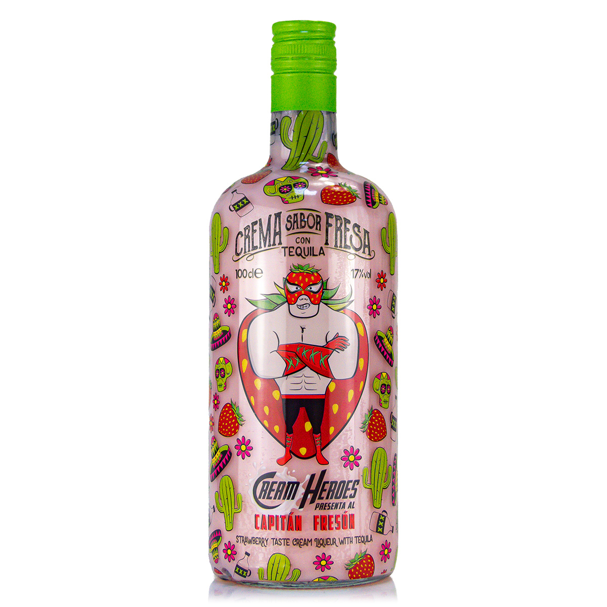 Cream Heros Strawberry 17%vol. 1 Liter