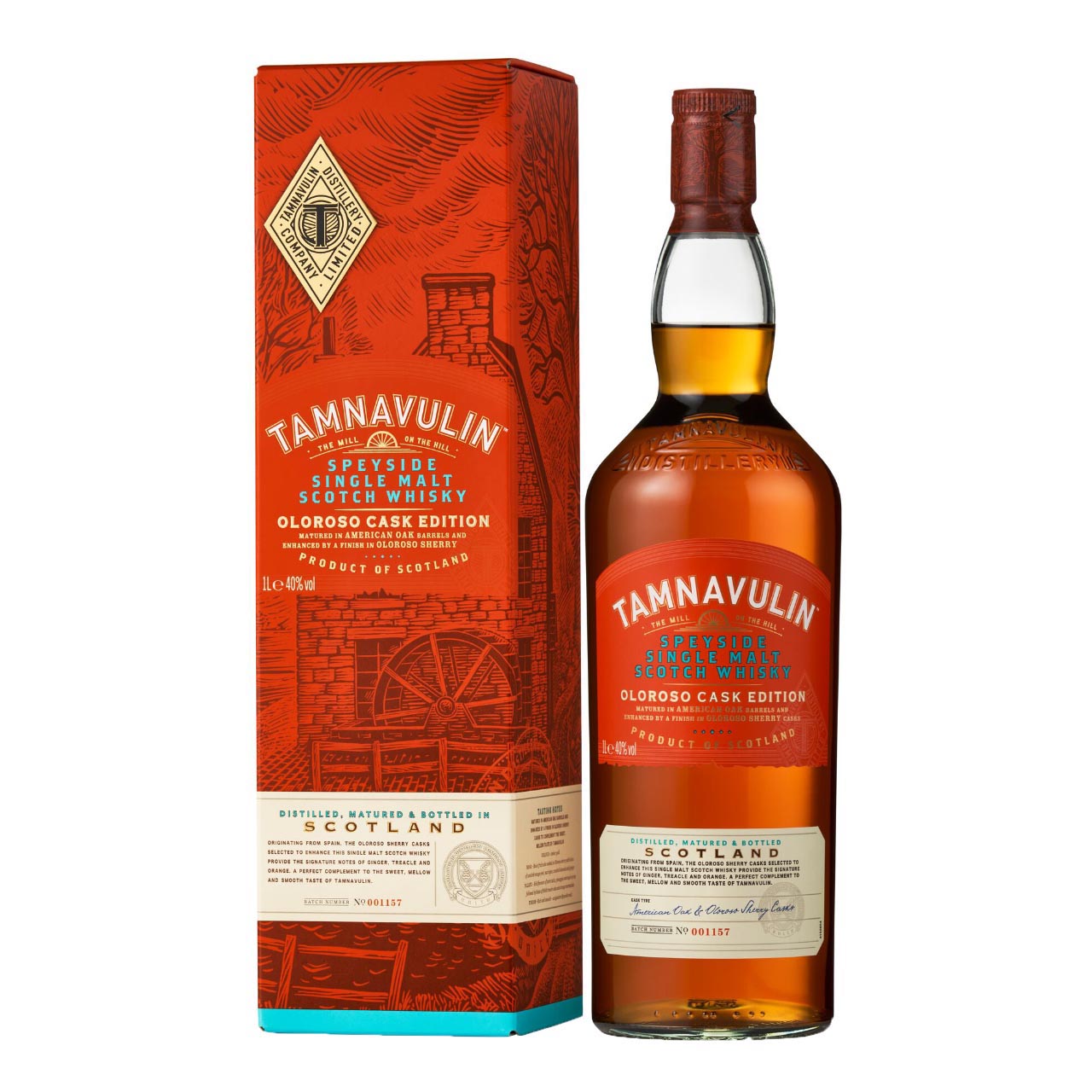 Tamnavulin Oloroso Cask 40%vol. 1 Liter