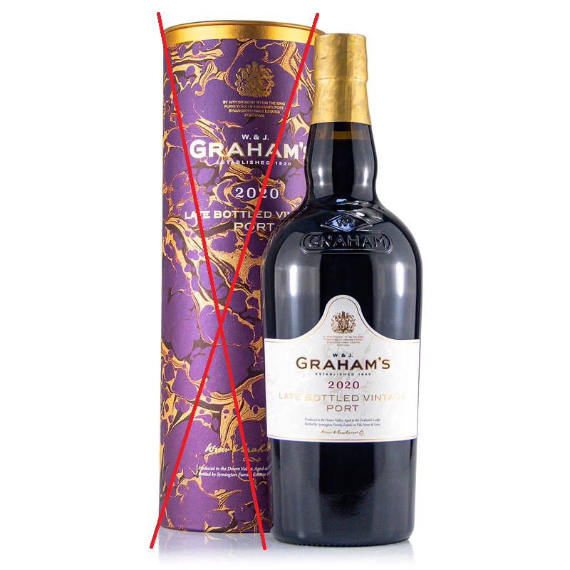 Graham's LBV Vintage 2020 Port 20%vol. 0,75 Liter