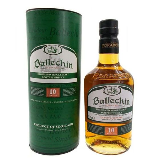 Ballechin 10 Jahre Heavily Peated (Edradour Distillery) 0,7 Liter 46%vol.