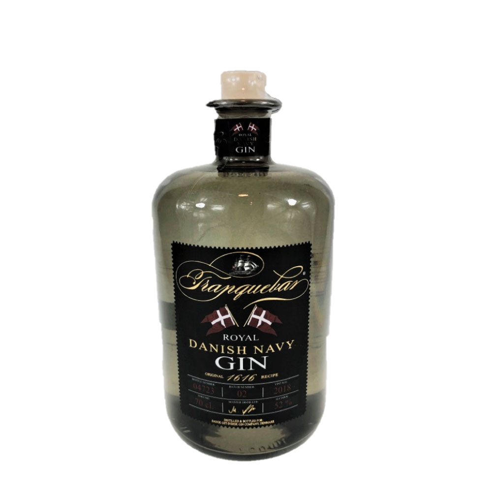 Tranquebar Royal Danish Navy Gin 0,7 Liter 52%vol. Tranquebar Royal Danish Navy Gin 0,7 Liter 52%vol.