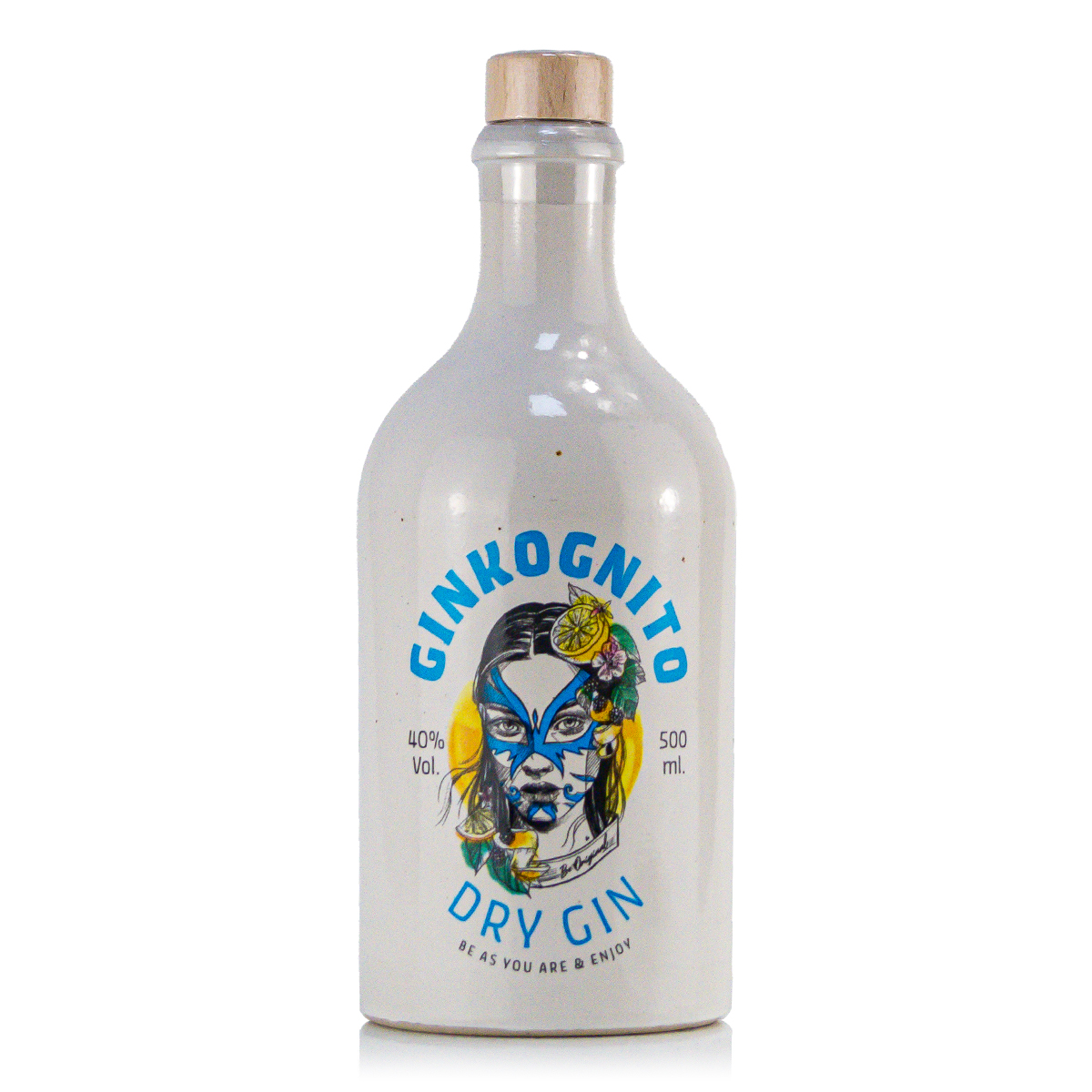 GINKOGNITO Dry Gin 40%vol. 0,5Liter