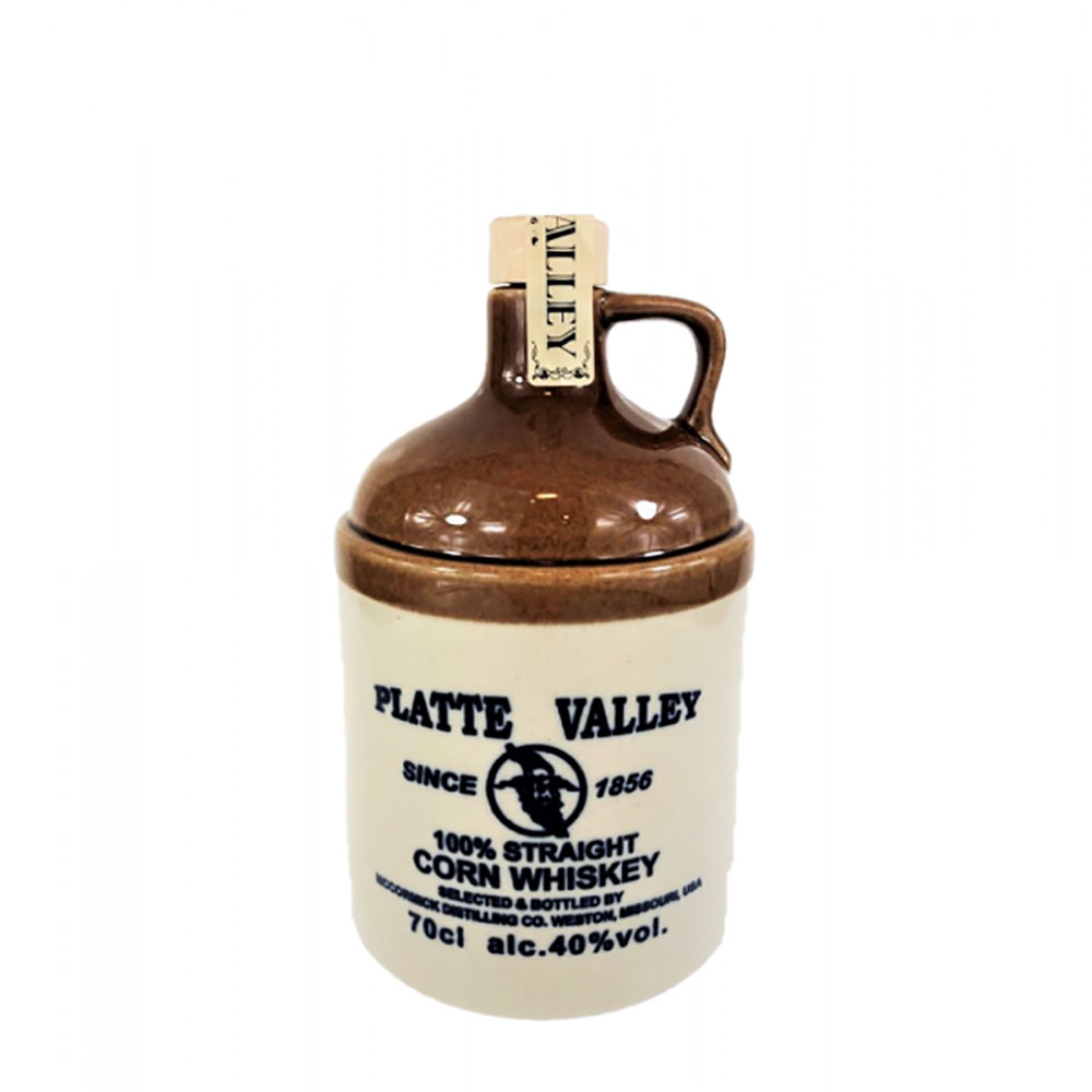 Plate Valley Straight Corn Whiskey Jug 0.7 liters 40% vol. Plate Valley Straight Corn Whiskey Jug 0.7 liters 40% vol.