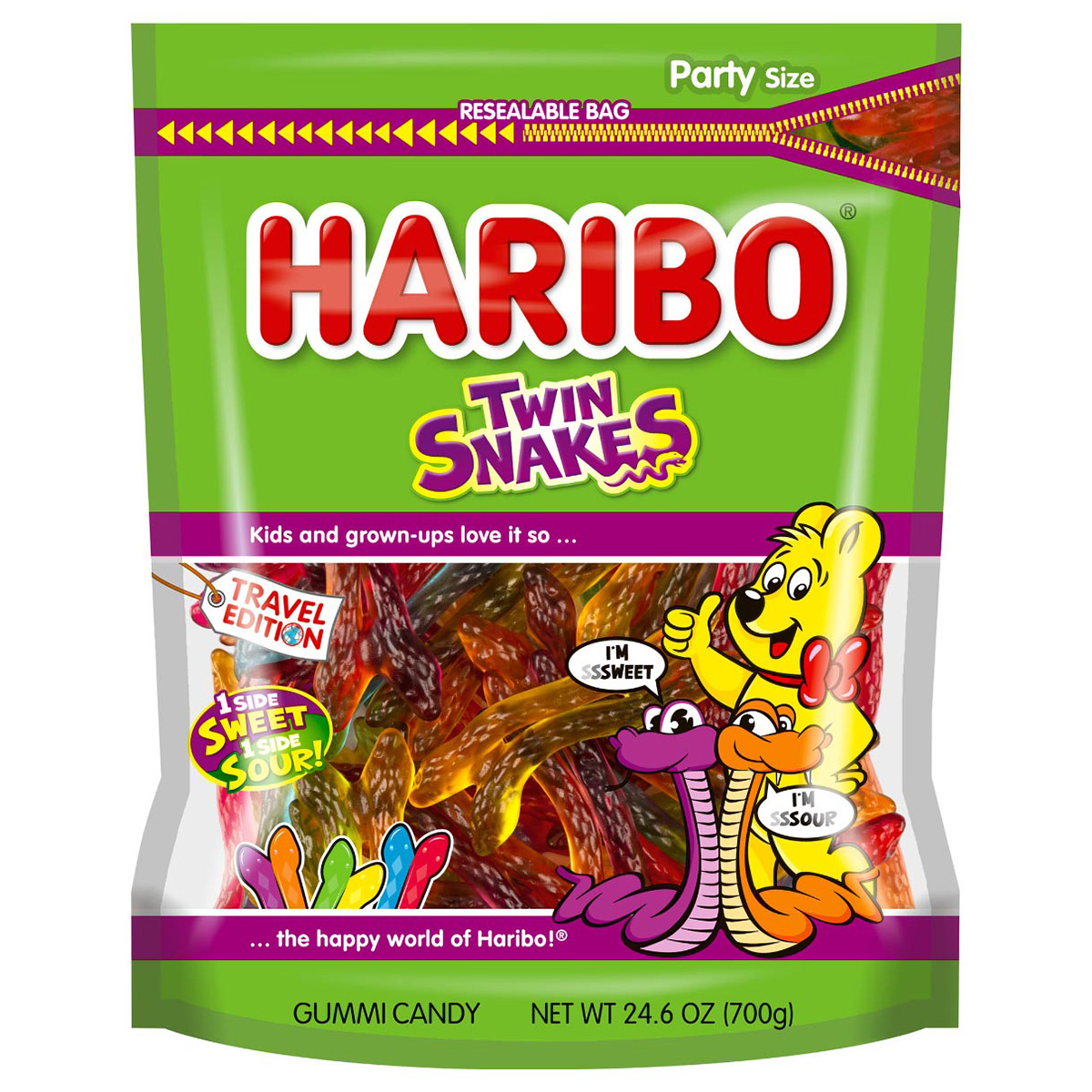 Haribo Twin Snakes 700g XXL-Pack
