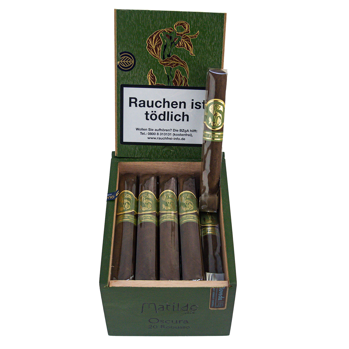 Matilde Oscura Robusto 20er