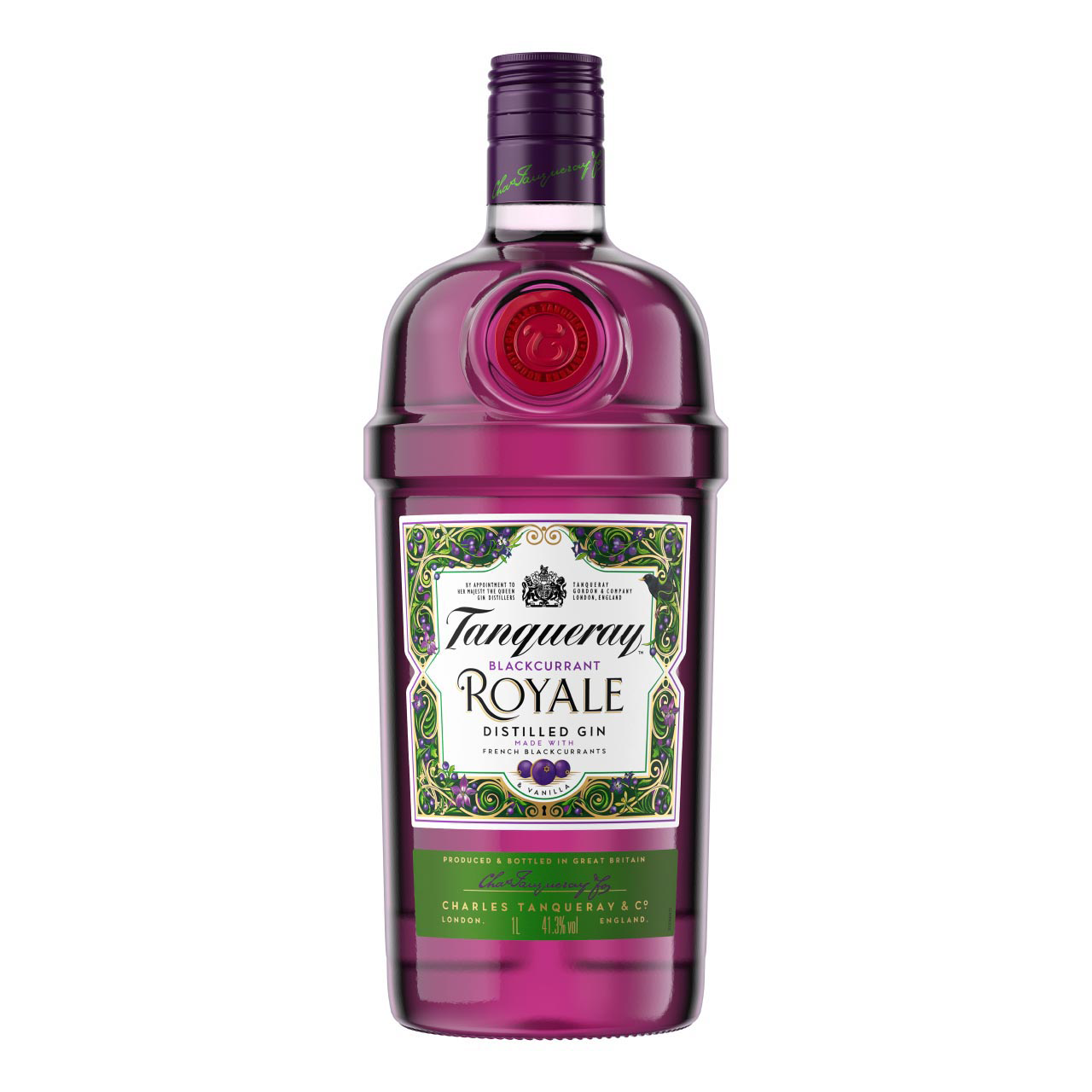 Tanqueray Royale Blackcurrant 41,3%vol. 1 Liter