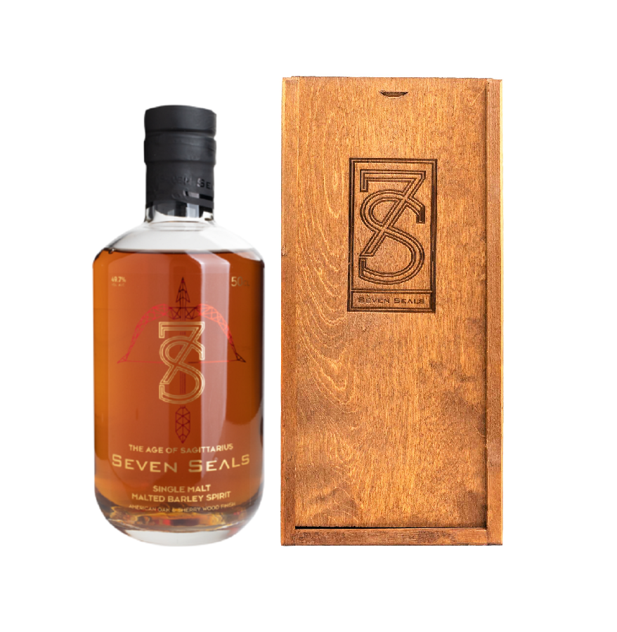 Seven Seals "The Age of Sagittarius" Bourbon Sherry 49,7% 0,5 Liter Seven Seals "The Age of Sagittarius" Bourbon Sherry 49,7% 0,5 Liter