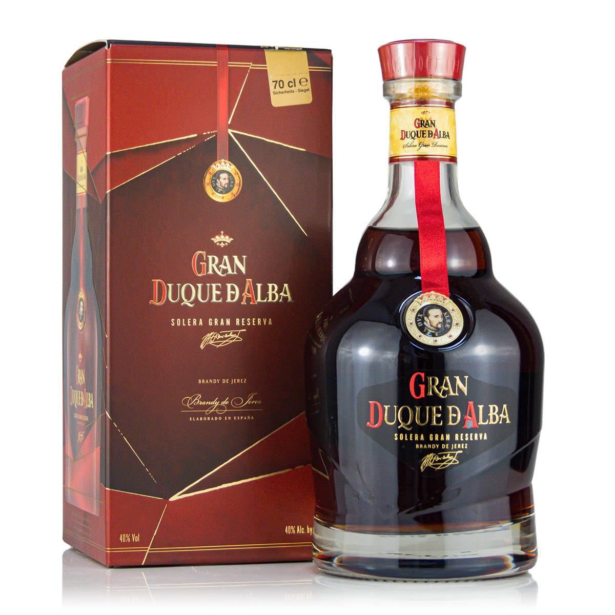 Gran Duque D'Alba Gran Reserva 0,7 Liter 40%vol. Gran Duque D'Alba Gran Reserva 0,7 Liter 40%vol.