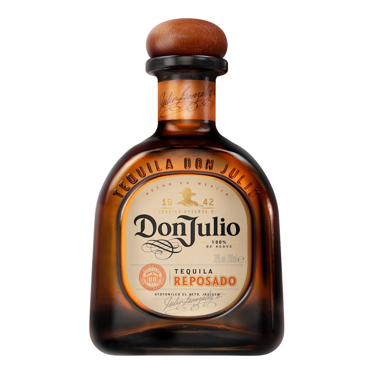 Don Julio Reposado 0,7 Liter 38%vol. Don Julio Reposado 0,7 Liter 38%vol.