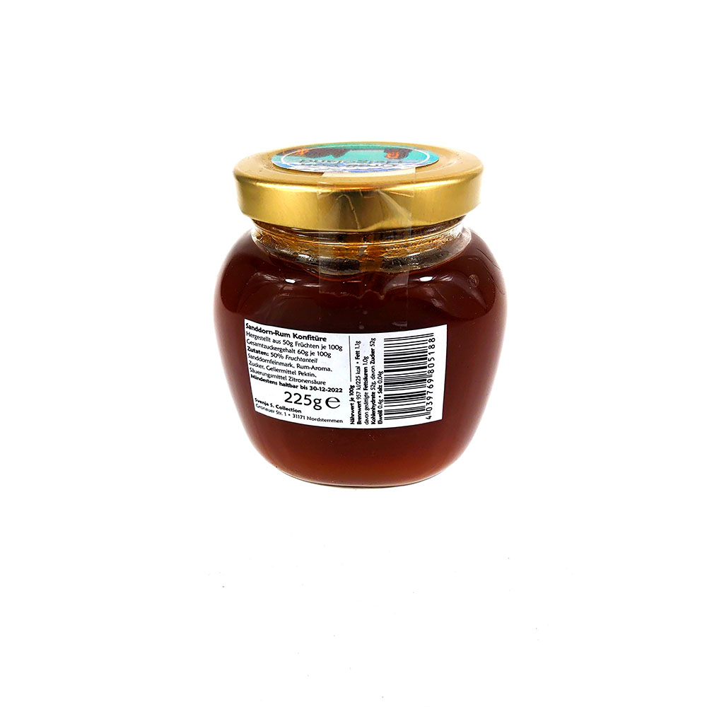 Sea buckthorn-Rum Jam 225g Sea buckthorn-Rum Jam 225g
