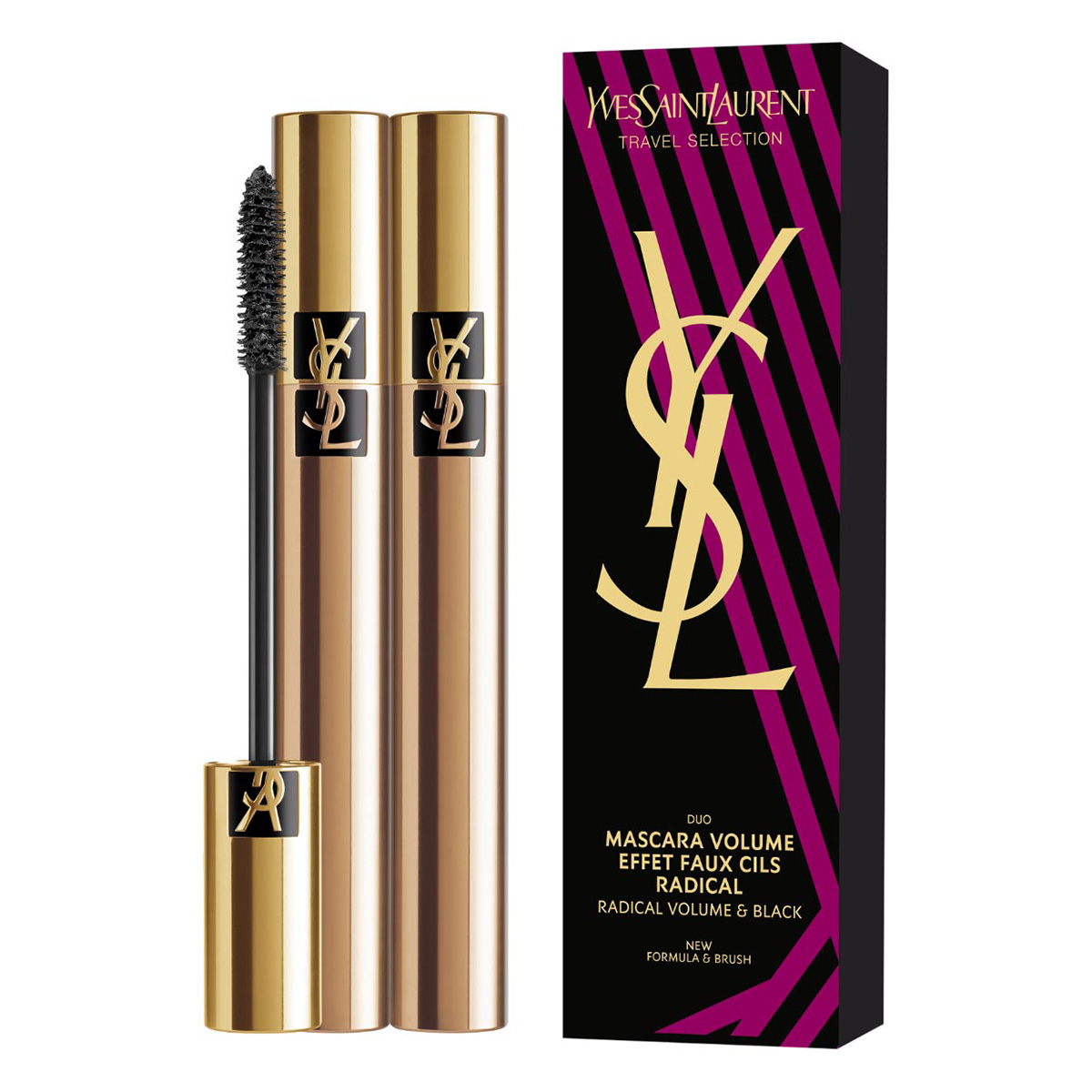 Yves Saint Laurent  Mascara Volume Effet Faux Cils Noir Radical 2x 7,5 ml