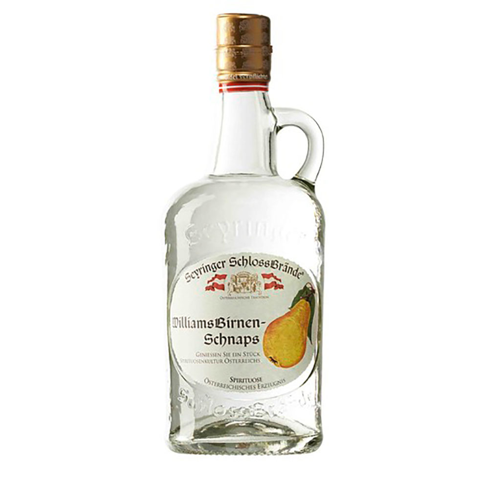 Seyringer Williams Pear Schnapps 0,5 Liter 35%vol. Seyringer Williams Pear Schnapps 0,5 Liter 35%vol.