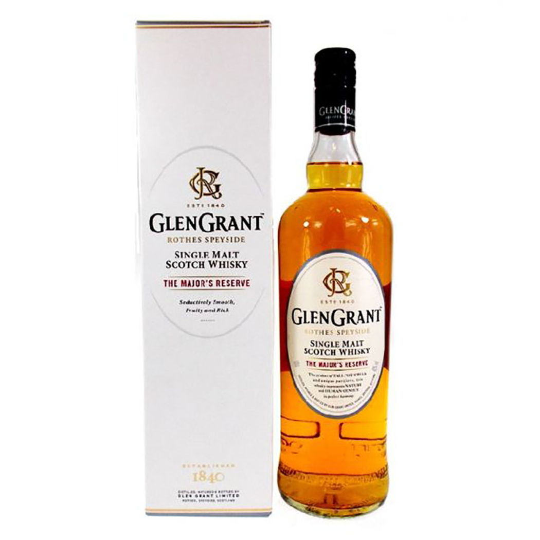 Glen Grant The Majors Reserve 0,7 Liter 40%vol. Glen Grant The Majors Reserve 0,7 Liter 40%vol.