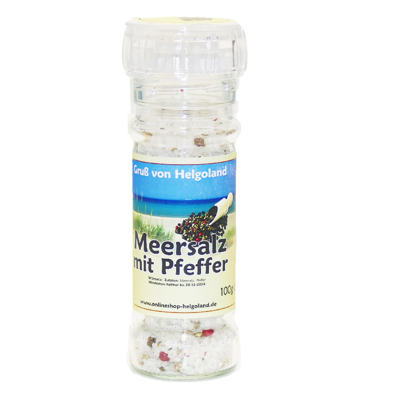 Gewürzmühle Meersalz mit Pfeffer 100g Gewürzmühle Meersalz mit Pfeffer 100g