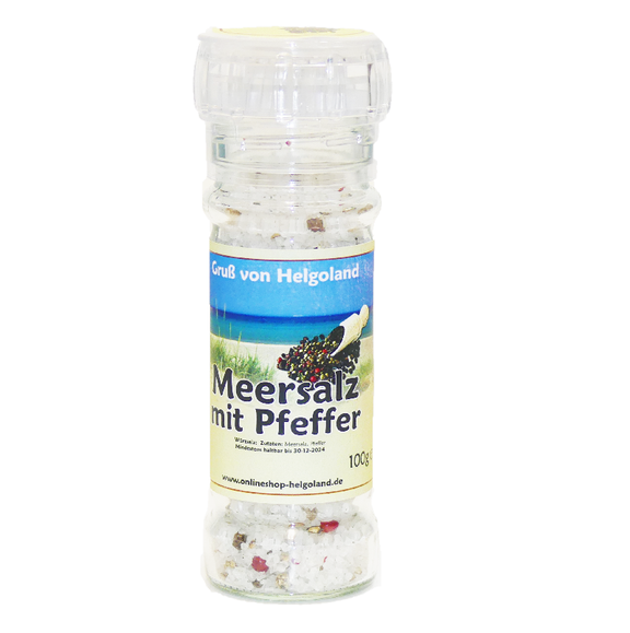 Spice mill sea salt with pepper 100g