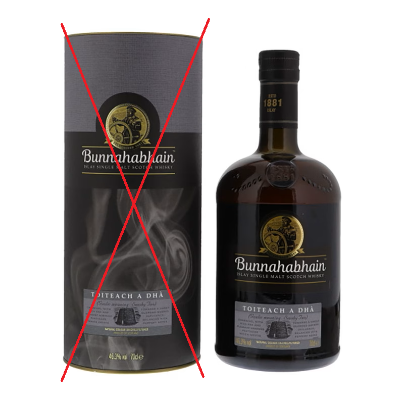 Bunnahabhain Toiteach A Dha 0,7 Liter 46,3%vol.